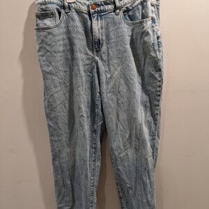 Lane Bryant Women's Light Wash Straight Leg Blue  Jeans Sz 16